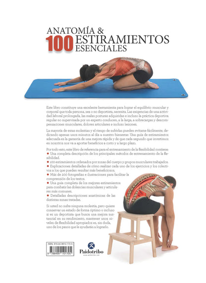 Anatomia & 100 estiramientos esenciales