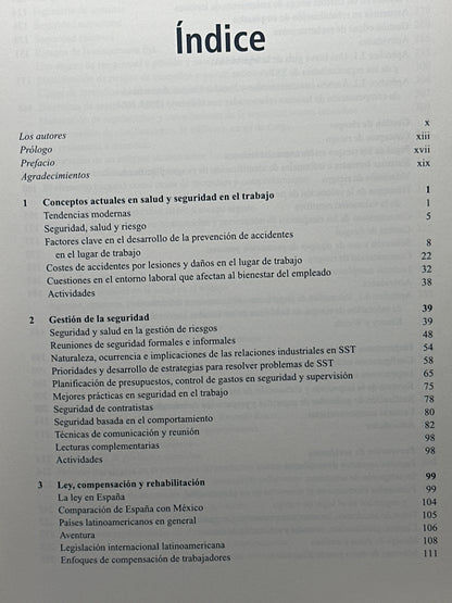 Mejora de la salud y la seguridad en el trabajo