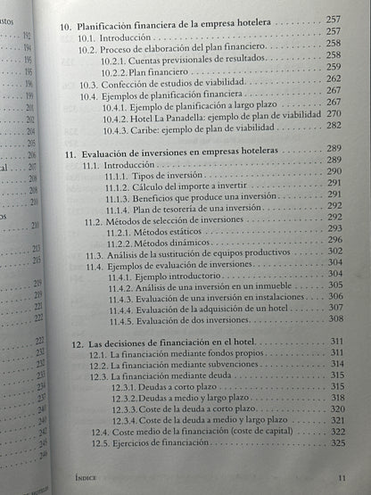 Contabilidad, control de gestión y finanzas de hoteles