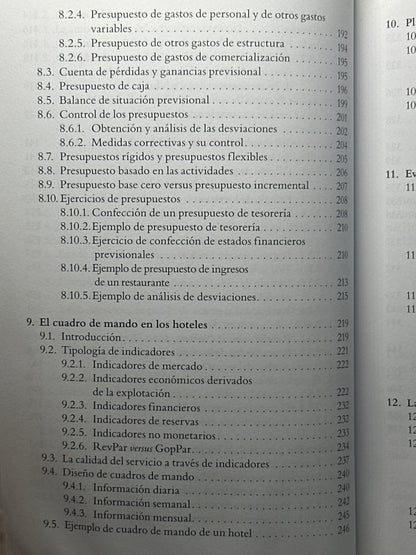 Contabilidad, control de gestión y finanzas de hoteles