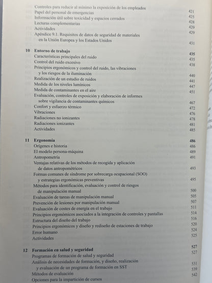 Mejora de la salud y la seguridad en el trabajo