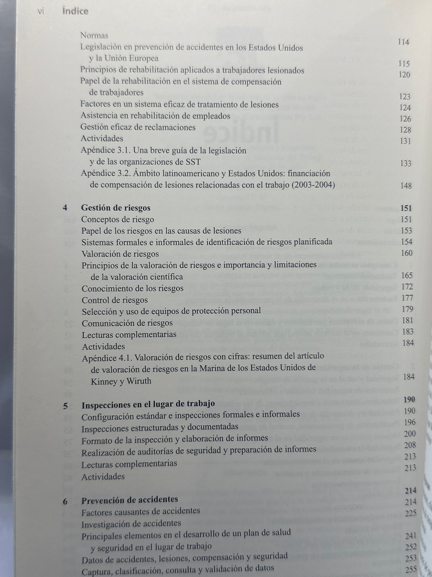 Mejora de la salud y la seguridad en el trabajo