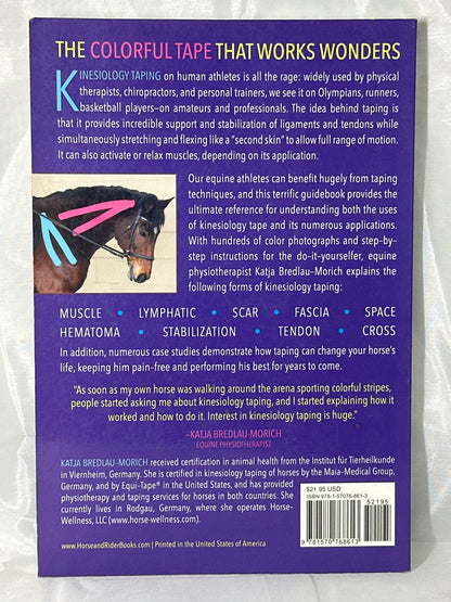 Kinesiology taping for horses