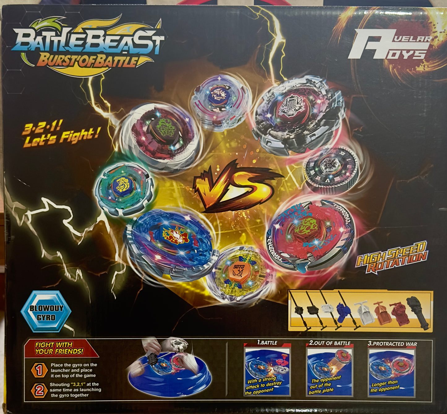 Battlebeast Beyblade grande