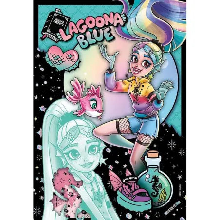 Monster high Lagoona Blue. 150 piezas