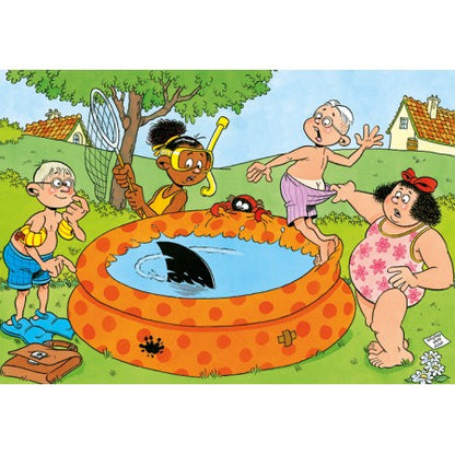 Piscina 150 piezas. Puzzle Jumbo, Jan Van Haasteren