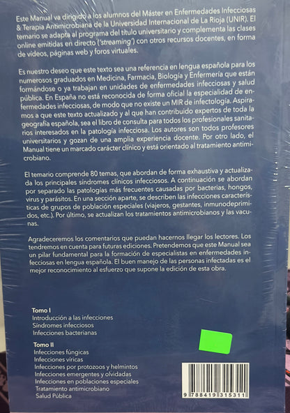 Manual de enfermedades infecciosas y terapia antimicrobiana. Vol. 2