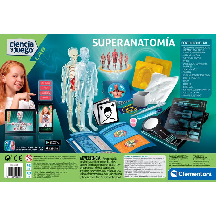 Superanatomía. Ciencia y juego